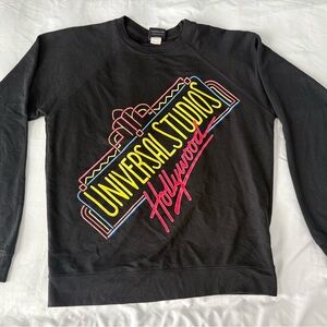 Universal Black and Yellow Crewneck Sweater
